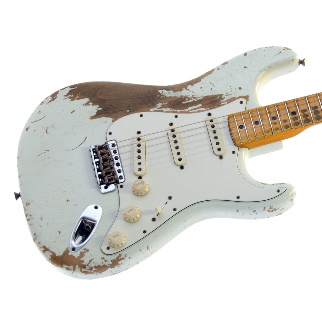Fender Custom Shop MVP Series 1969 Stratocaster Heavy Relic - Olympic White