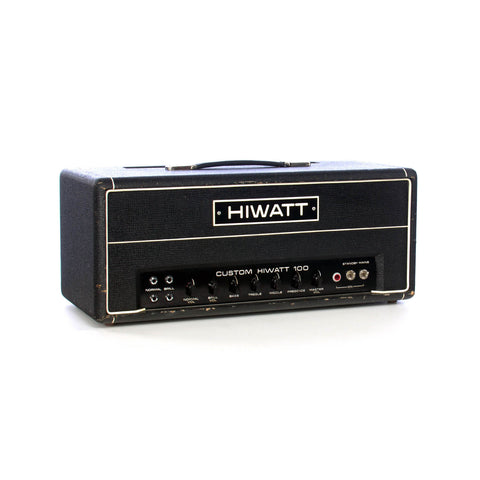 Used Hiwatt DR103 Custom 100 watt head