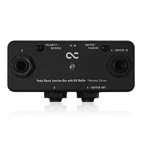 One Control Minimal Series Pedal Board Junction Box with BJF Buffer OC-M-JBBUF - Effects Pedal for Electric Guitar - NEW!
