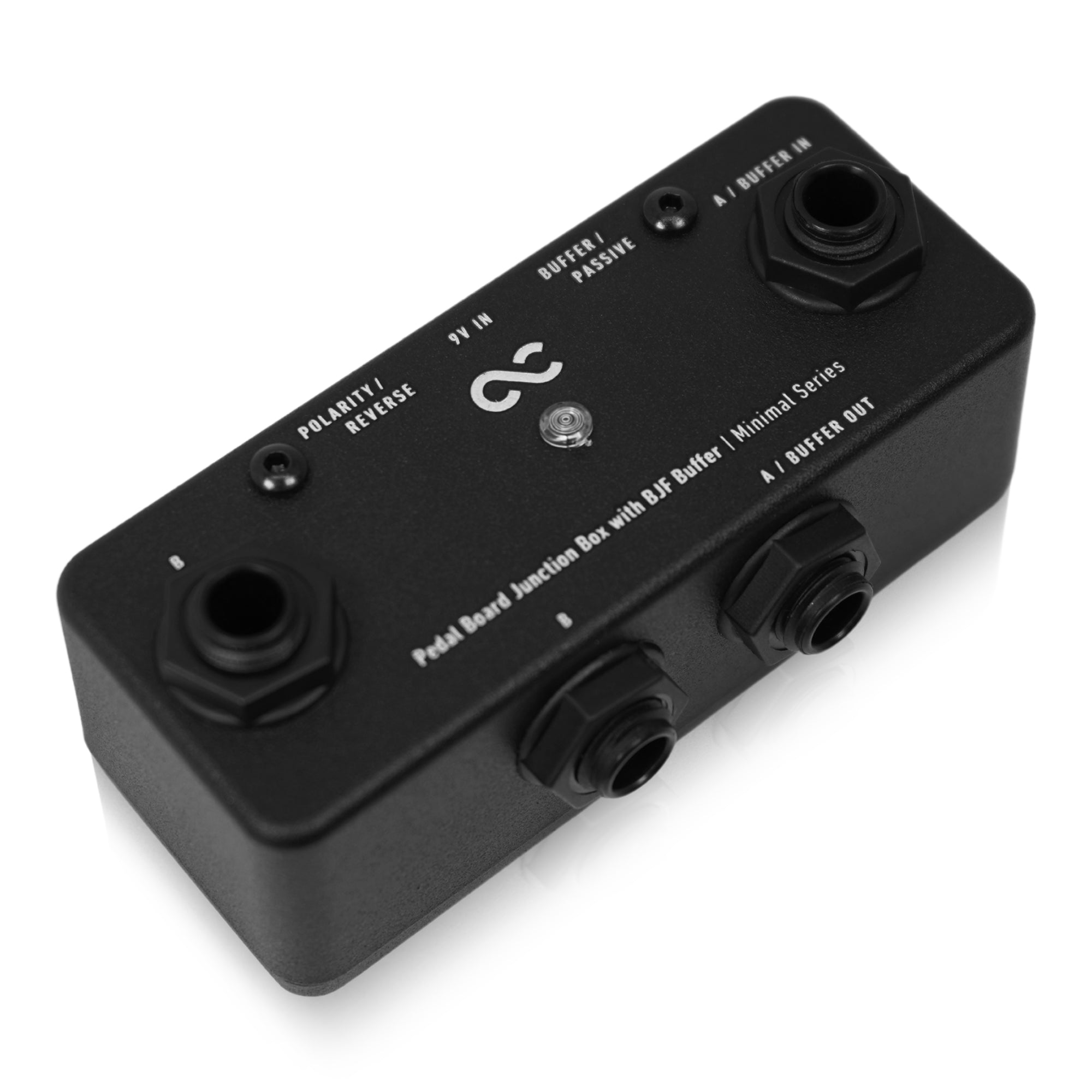junction box pedal One Control Minimal Series Pedal Board Junction Box with BJF Buffer OC-M-JBBUF - Effects Pedal for Electric Guitar