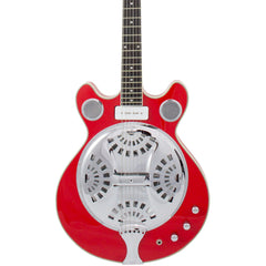 Eastwood Guitars Delta 6 LTD - Glen Campbell Red - Electric Resonator Guitar - Vintage Mosrite Californian Tribute - NEW!