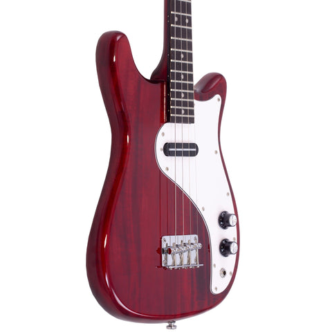 Eastwood Guitars Newport Tenor - Dark Cherry - Solidbody Electric Tenor - New!