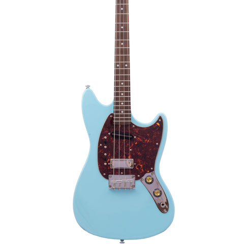 Eastwood Guitars Warren Ellis Signature Tenor Baritone 2P - Sonic Blue - NEW!
