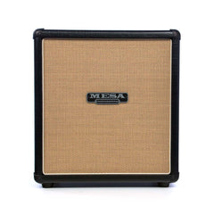 Mesa Boogie Amps 1x12 Mini Rectifier Straight Cabinet - Black w/ Custom Tan Jute Grille