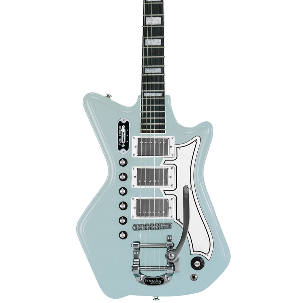 Airline Guitars '59 3P DLX - Ice Blue Metallic - Vintage Reissue Offset Electric - NEW!
