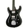 Eastwood Guitars Sidejack HB DLX Black Featured