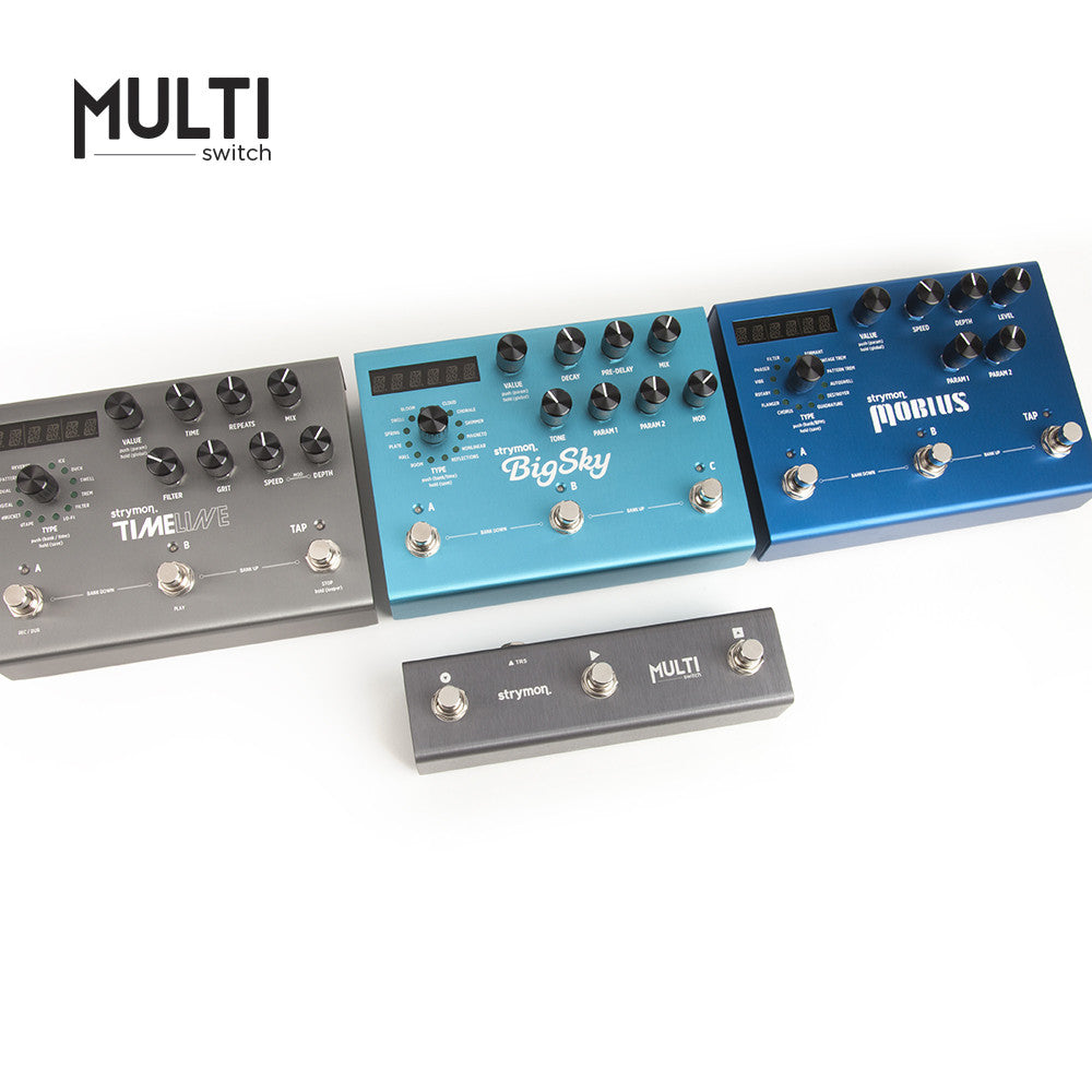 Strymon MultiSwitch Pedal for TimeLine, BigSky, or Mobius | Make'n ...