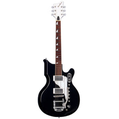 Airline Guitars '59 Newport DLX - Black - National Val-Pro 88 Reissue - NEW!
