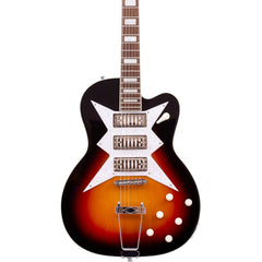 Airline Guitars RS III - Tobacco Burst - Vintage Roy Smeck Tribute Model Semi-Hollow Electric - NEW!