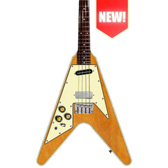 Eastwood Guitars Flying TV LEFTY - Natural - Left Handed Electric Tenor Guitars - NEW!