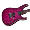 Tom Anderson Angel - 24 fret Custom Boutique Electric Guitar - Transparent Pink to Purple Burst
