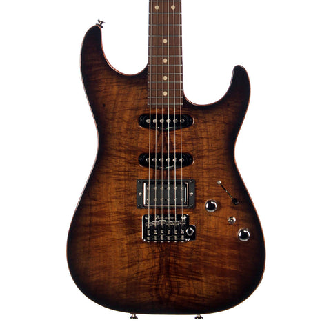 Tom Anderson Drop Top Koa - Roasted Maple First Burst
