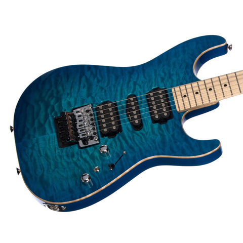 Tom Anderson Drop Top - Trans Blue Burst
