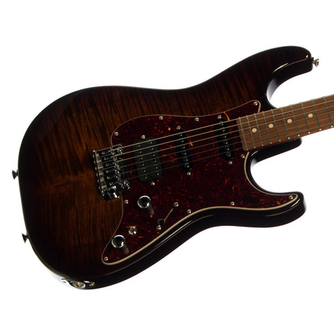 Tom Anderson Drop Top Classic - Tiger Eye Burst