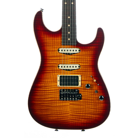 Tom Anderson Drop Top - Dark Cherry Sun Burst