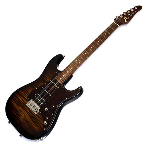 Tom Anderson Short Drop Top Classic - Tiger Eye Burst