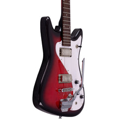 Airline Guitars Vanguard - Redburst - Vintage Kay -inspired tribute model Solidbody Electric - NEW!