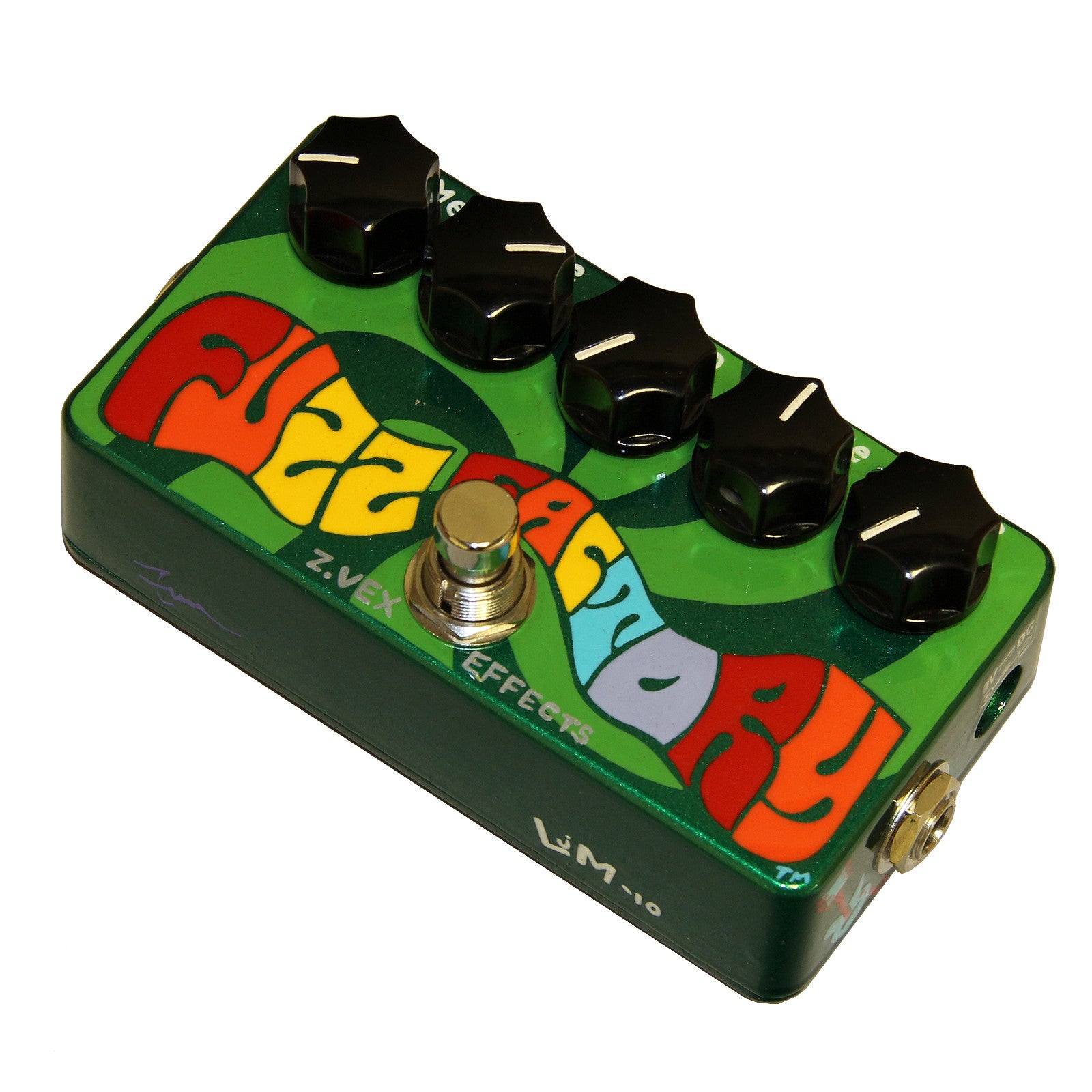 fuzz factory pedal Z Vex Fuzz Factory hand-painted