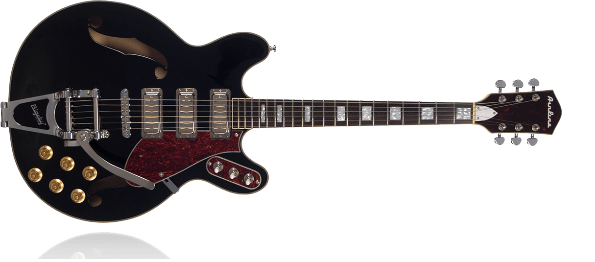 Airline Guitars H78 - Black