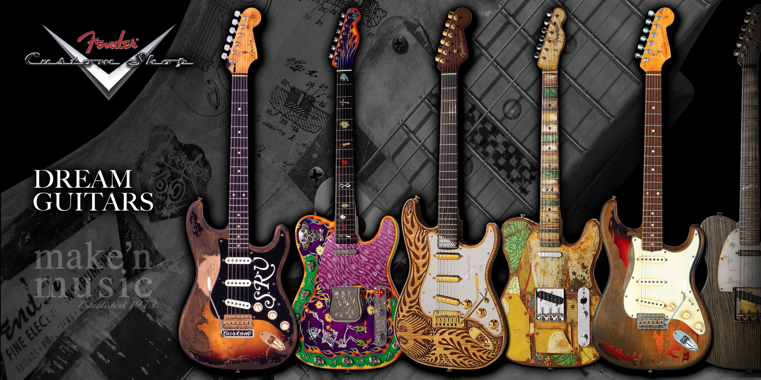 Fender Custom Shop Dream Guitars