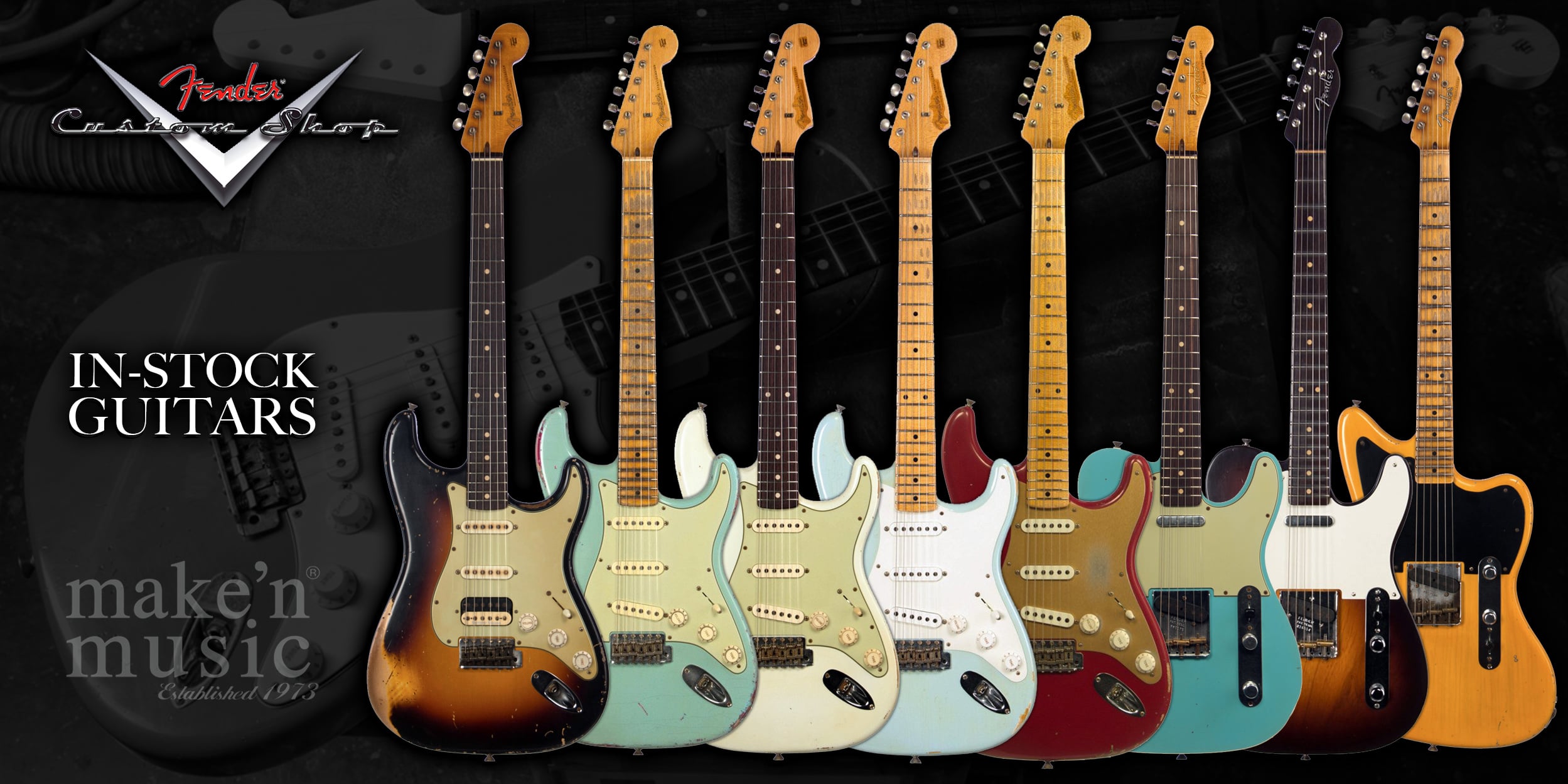 Fender Custom Shop In-Stock Guitars